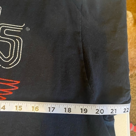 Levis mens black tshirt patriotic eagle usa graphic short sleeve comfy size XL - Picture 8 of 9